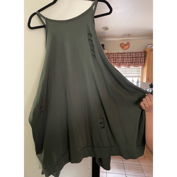 ✨ torrid distressed cold shoulder sweatshirt ✨ - Picture 3 of 4